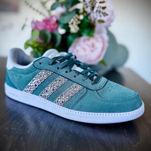 Glam Crystal-sneakers – op maat gemaakte, met de hand verfraaide statementschoenen