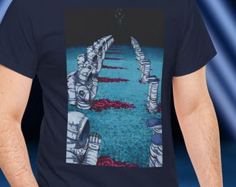 チェンソーマン 闇の悪魔 宇宙飛行士 Tシャツ - Etsy 日本