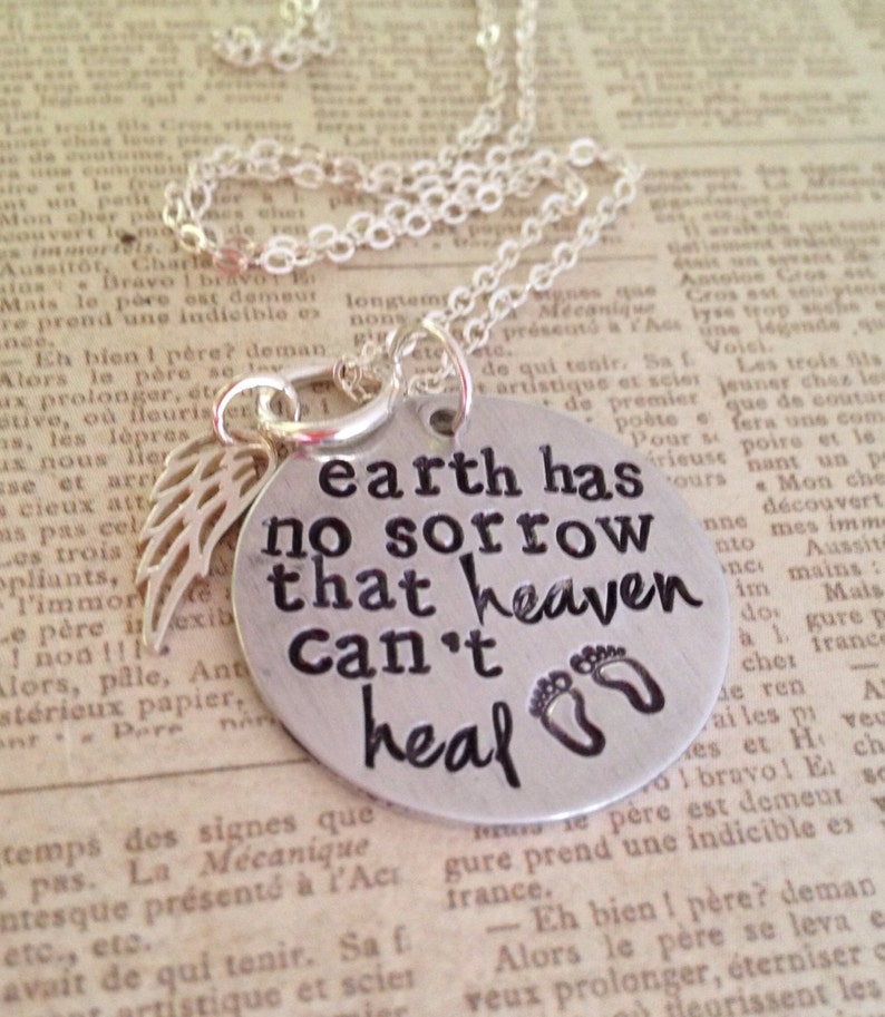 Download Earth has No Sorrow that Heaven Can't Heal necklace In | Etsy