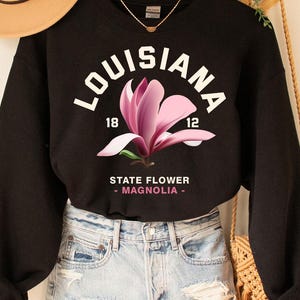 Louisiana Sweatshirt, Louisiana Shirt, Louisiana State Shirt, Louisiana Love Shirt, Louisiana Gift, Home State Shirt, Louisiana, Louisiana