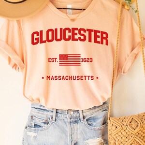 Gloucester Tee, Gloucester gift Gloucester Shirt, Massachusetts Summer Vacation Trip Gift, Beach Massachusetts Gloucester MA