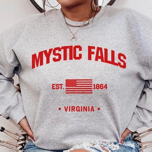 Mystic Falls Sweatshirt, Mystic Falls Shirt, Bundesstaat Virginia, Mystic Falls Geschenk, Mystic Falls Zuhause, Mystic Falls Shirt, Virginia