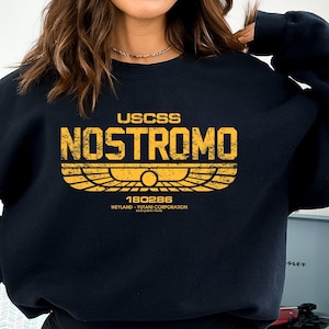 Nostromo Sweatshirt, nostromo shirt, USCSS Nostromo t shirt, Alien sci fi, alien movie, Uscss Nostromo T Shirt-nostromo shirt,nostromo