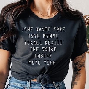 Yone Tee, Jone Waste Yore Toye Monme Funny Pop Miss You Punk Lyrics T-Shirt | funny shirt, pop punk shirt, emo shirt