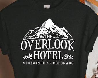 The Overlook Hotel T-Shirt, Horror Fan Shirt, The Shining, Halloween T-Shirt, Creepy Shirt, Horror Movie Lover, Stephen King Fan Gift Shirt