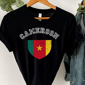 Cameroon Tee, Cameroon Jersey, Cameroon tshirt, Cameroon gifts, Cameroon shirt, Cameroon fans gift, Cameroon