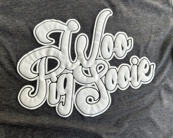 Retro Woo Pig Sooie Tee-Acid Washed Razorback Game Day Shirt