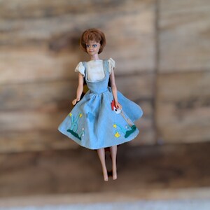 REDUCED FREE SHIPPING Vtg 1962 Midge Bubble Cut Barbie Collectors Doll