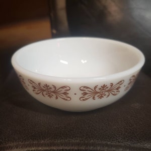 Pyrex copper filigree top