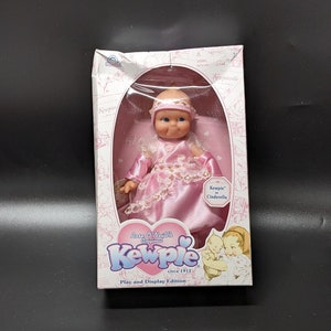 Reduced NIP FREE SHIPPING Vtg 1999 Goldberger Rose O&#39;Neill Cinderella Kewpie Doll