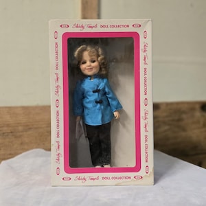 NIB FREE SHIPPING Vtg 1982 Sleepy Eye Shirley Temple Stowaway Collectors Doll, Ideal