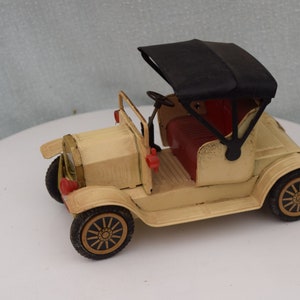 REDUCED FREE Shipping Vtg Tin Toy OPEL Model Friction Powered Car, Made In Japan