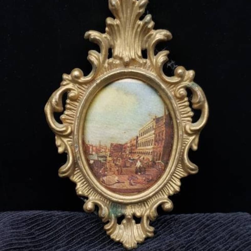 Ornate Gold Frame Etsy