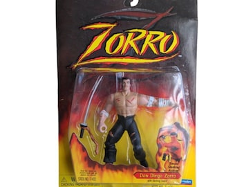 1997 Zorro Evil Machete Action Figure - Etsy