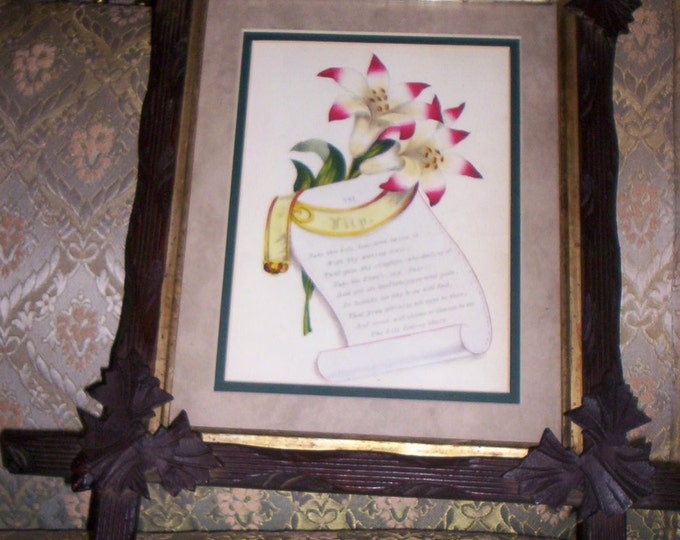 REDUCED ANTIQUE Adirondack Gold Gilt Corner Leaves Old Wavy Etsy