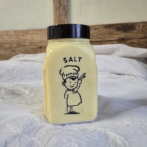 FREE SHIPPING Vintage Mid Century Tappan Milk Glass Salt Shaker