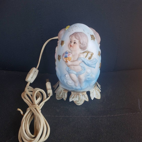 pottery vintage childrens night lights