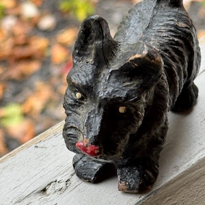 Cute little antique composite Scottie Dog