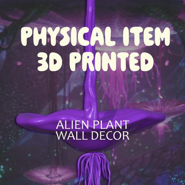 Panopyra Alien Ceiling Plant – 3D Printed Fantasy Decor