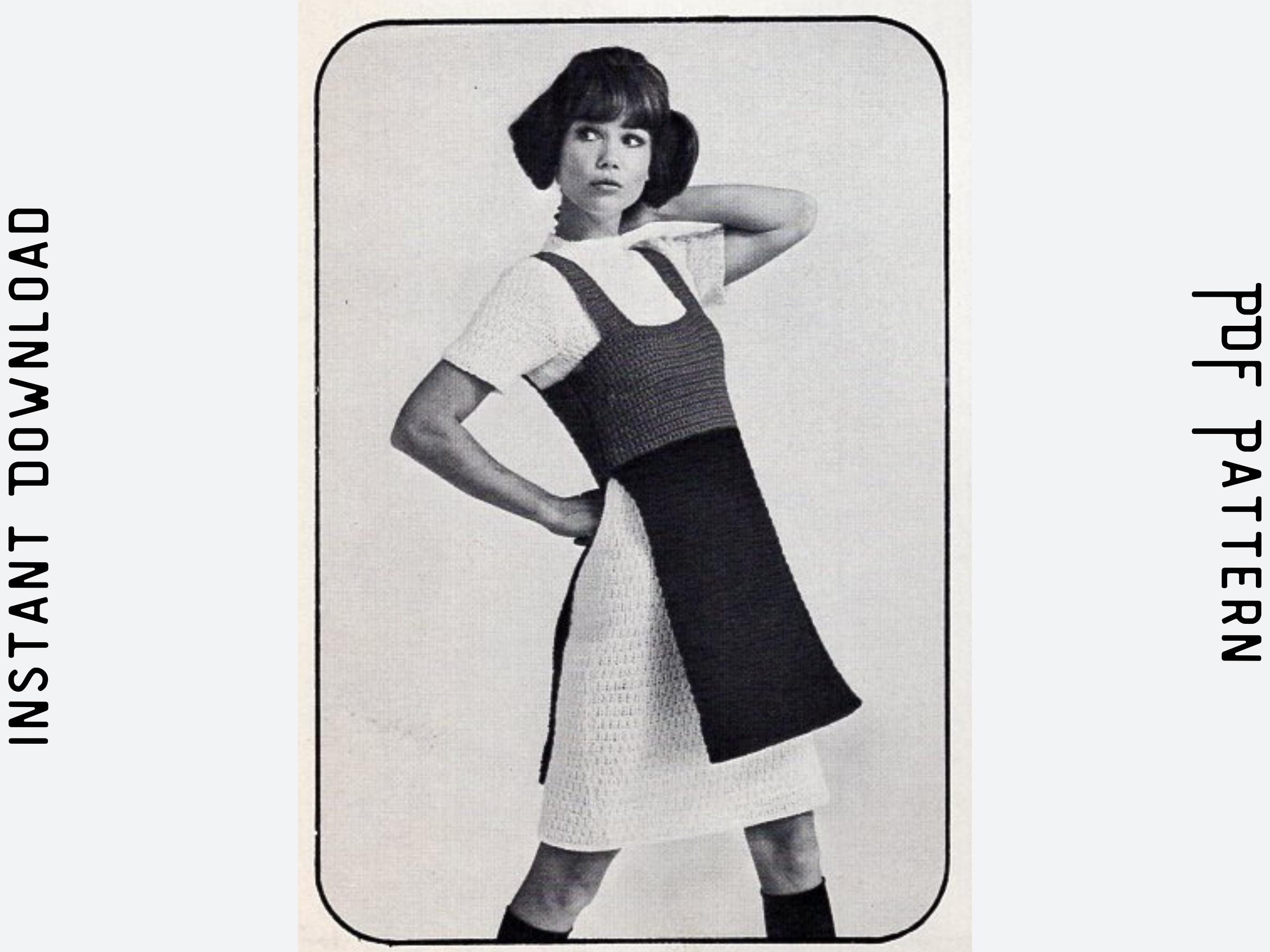 1971 Mini Bib Pullover Pattern