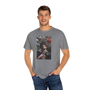 Anime Chainsaw Man Aki Tee Unisex T-Shirt, Gift for Him, Cosplay Shirt, Chainsaw Man Fans, Short Sleeve