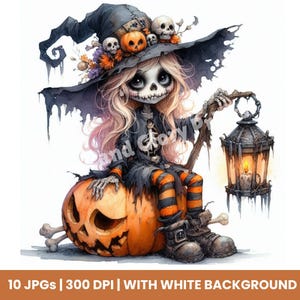 Zombie Gnome Clipart Set of 10 JPGs Halloween Gnome, Spooky Gnomes, Halloween Graphics, Gnomes Images for Halloween, Cute Spooky Zombie