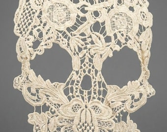 Skull Applique - Venice Sewing Trim