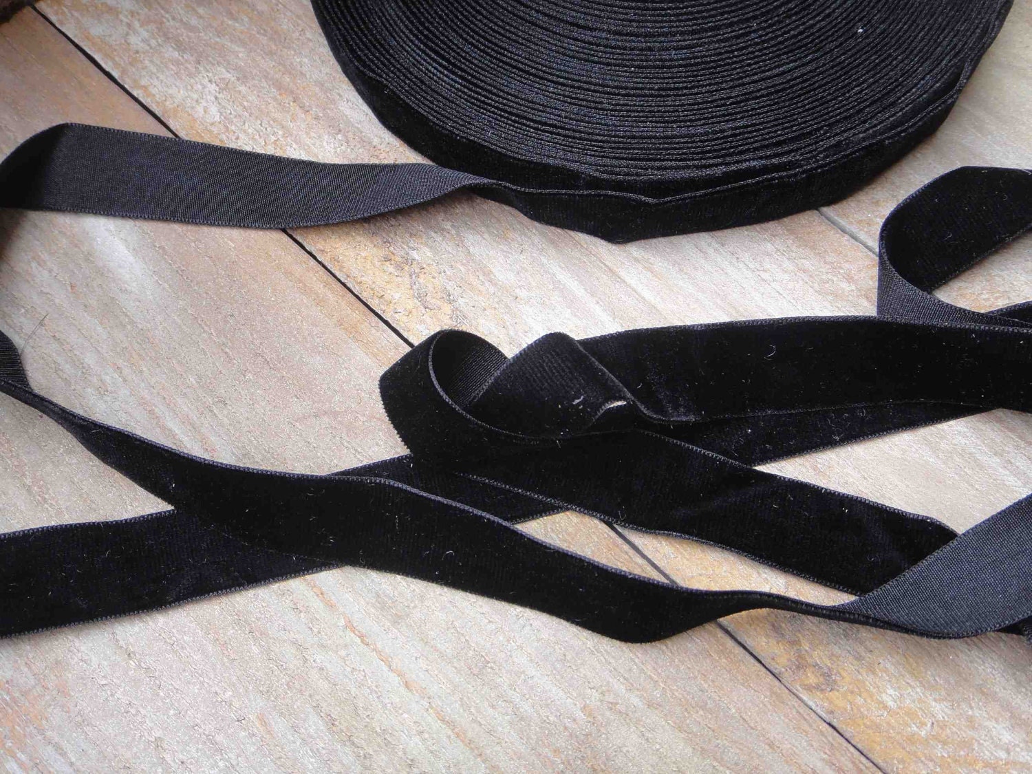 Cute Velvet Trim Black Color 3 Yard Listing Etsy