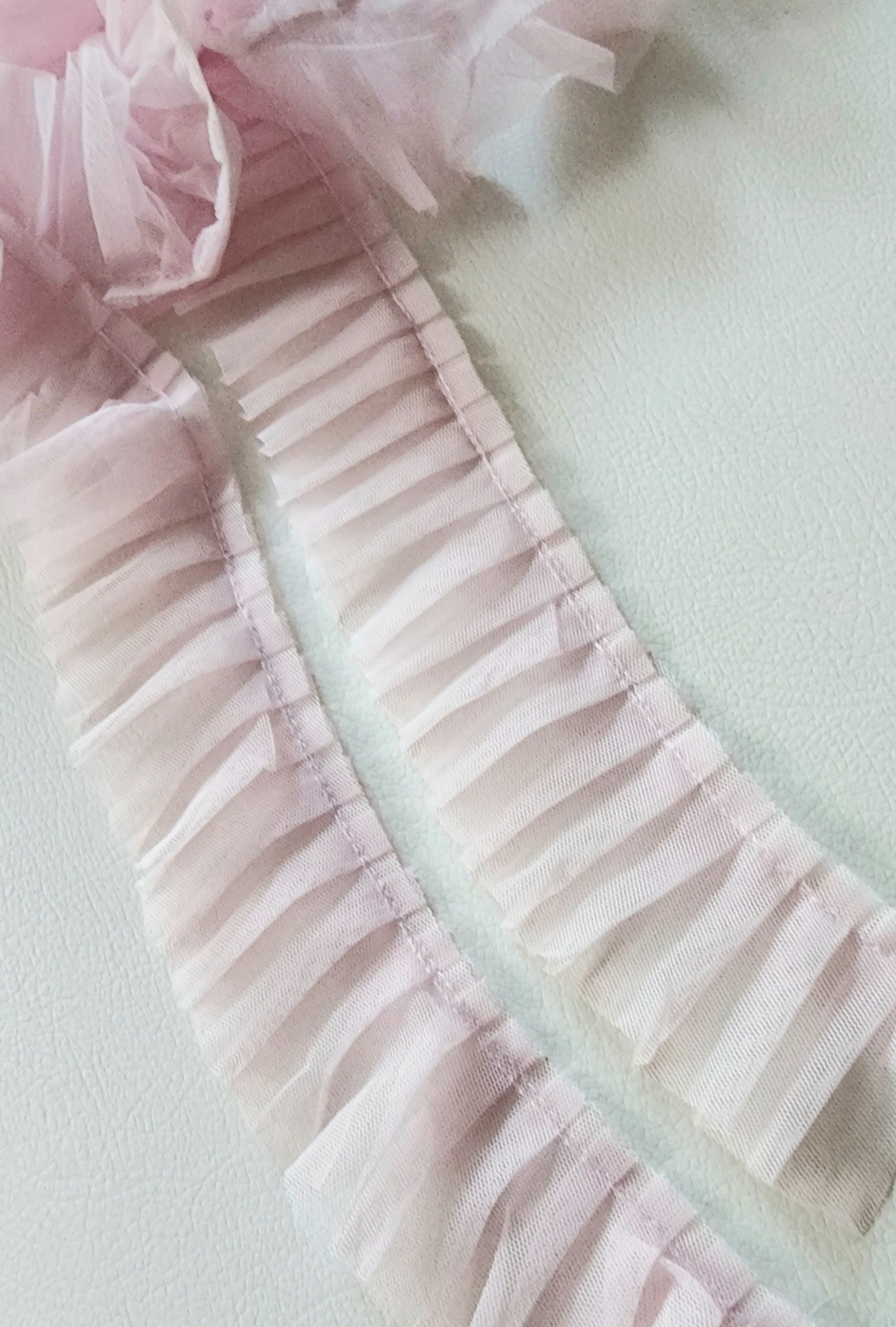 Baby Pink Ruffled Trim, 2-inch, 2 Yards - Etsy