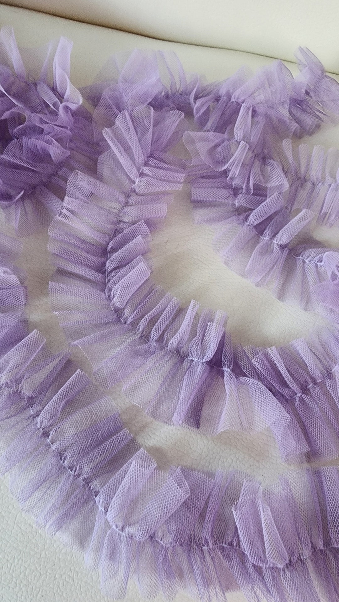 Ruffle Trim: 2-inch Wide, 2-yard Listing - Etsy