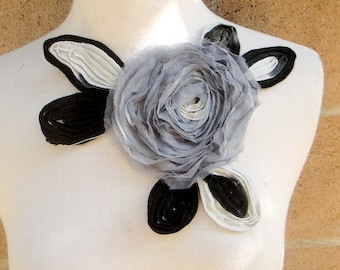 Sewing applique /Cute embroidered   flower   applique / Flower applique/