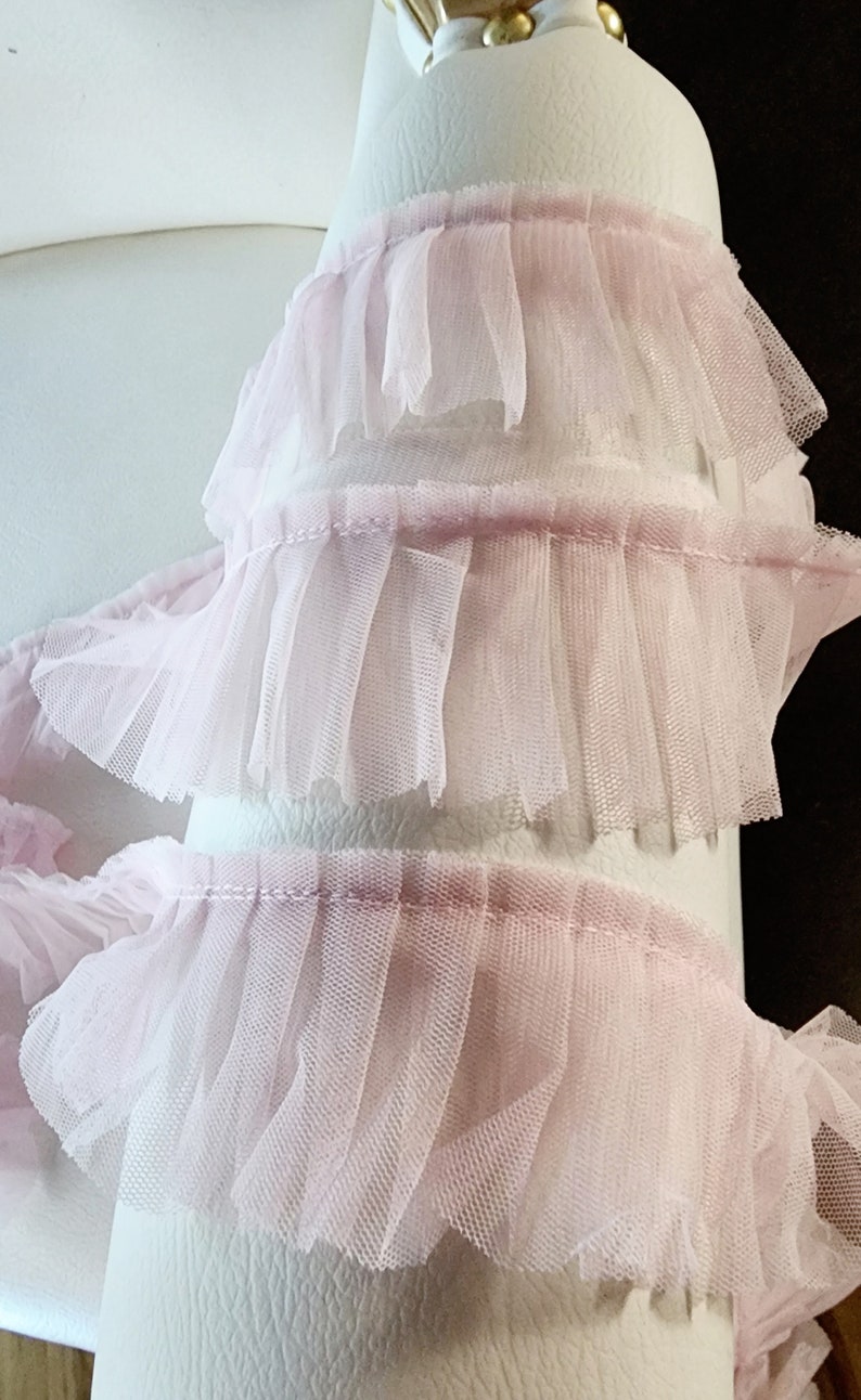 Baby Pink Ruffled Trim, 2-inch, 2 Yards - Etsy