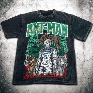Koszulka vintage Anthony&#39;ego Edwardsa Ant-Mana, bluza klasy premium Minnesota Basketball Heavyweight, sprana bluza z kapturem, prezent dla niego, prezent dla niej.