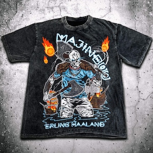 Vintage Erling Haaland Manchester City Football T-shirt, Heavy Oversized Acid-Washed Sweatshirt, Football  Shirt, Gift for him Gift for her.