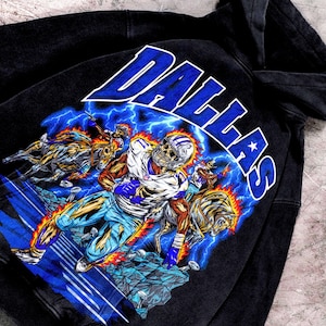 Vintage Dallas Football  Washed Faded Hoodie, T-shirt, Oversized Apparel Sweatshirt, Unisex Shirt,Game day Gift for him Gift for her.