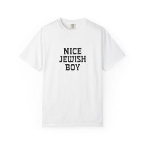 Nice Jewish Boy, Classic Yiddish Charm Tee