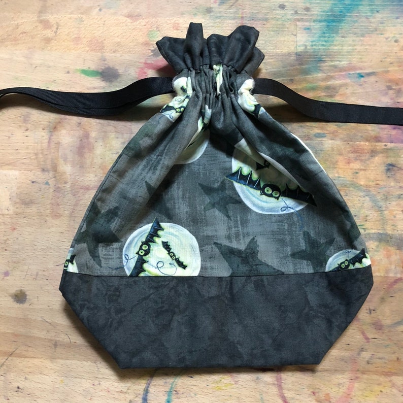 Halloween Drawstring Project Bag