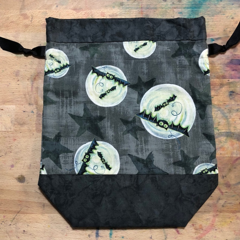 Halloween Drawstring Project Bag