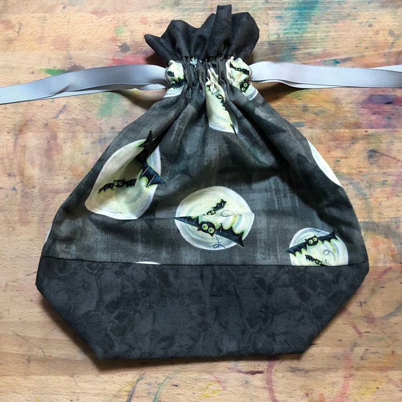 Halloween Drawstring Project Bag
