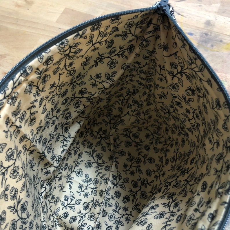 Halloween Zipper Project Bag