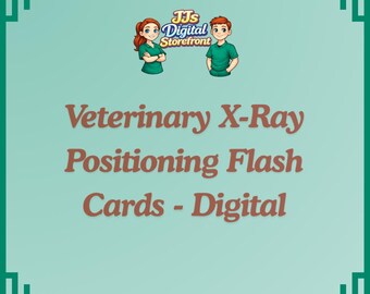 OSCE Veterinary Radiography Positioning Guide - Etsy