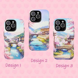 Cherry Blossom Phone Case | Japanese Aesthetic Phone Case | iPhone Cases | Cute Phone Cases | Samsung Cases