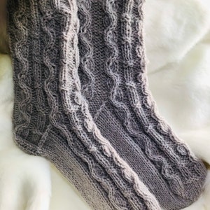 Knitted men socks