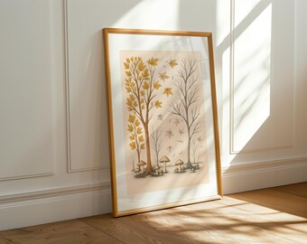 Forest Illustration Print (Digital Download)