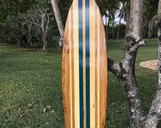 Wood Surfboard Wall Art Interior Home Decoration
