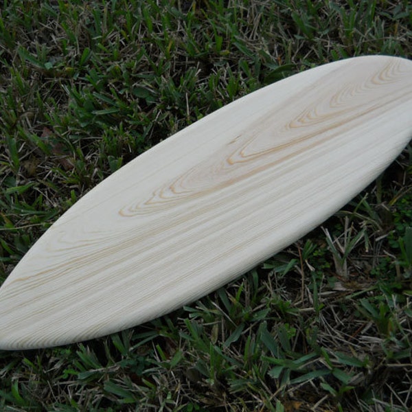 Craft Ready DIY Wood Surfboard Canvas Longboard Blank Surfboard Art- Surf Decoration, Beach Theme Projects, Tropical Decor, Surfboard Art