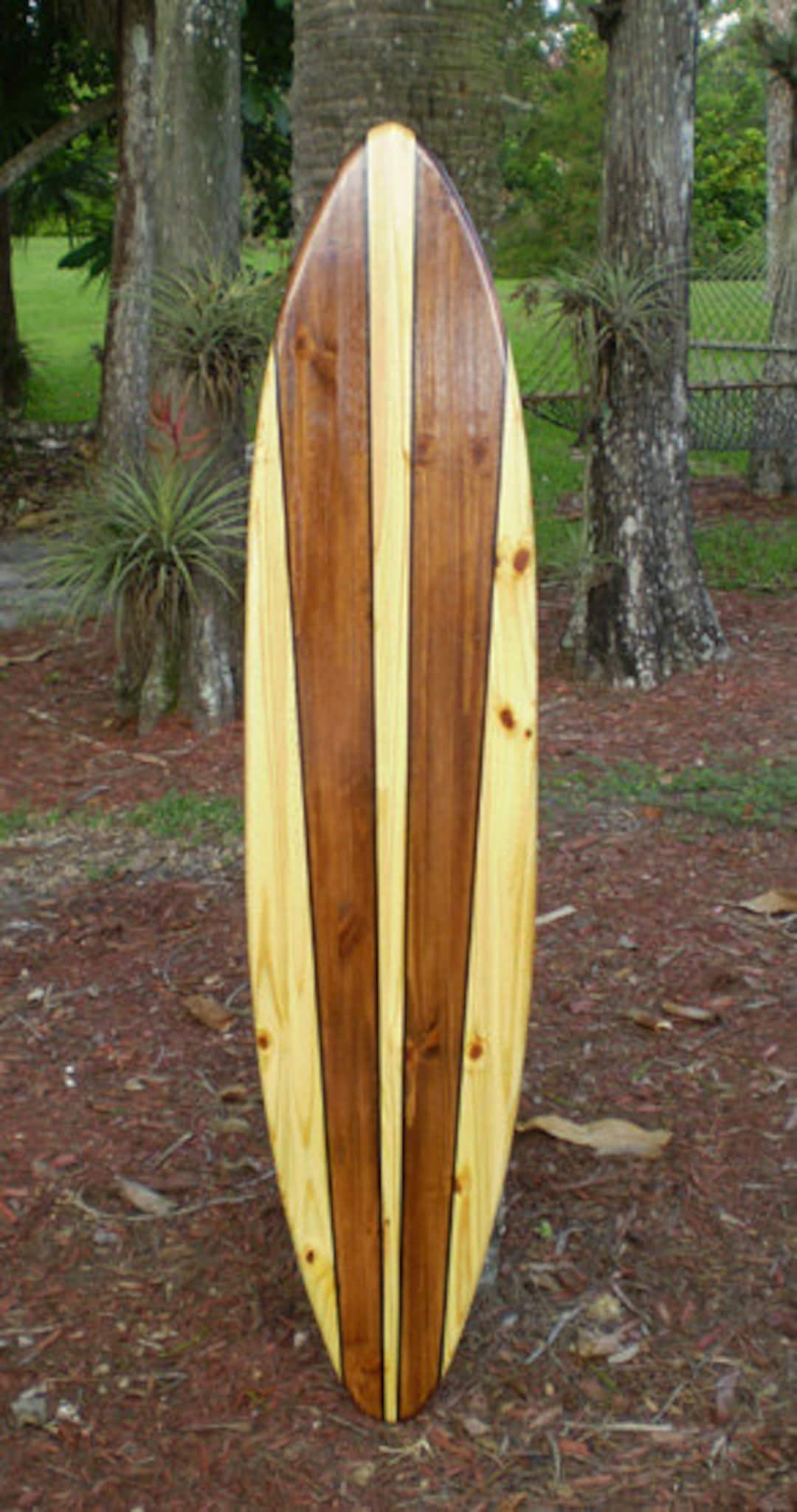 Modern Classic Vintage Surfboard Wood Art Customizable 2-6 - Etsy