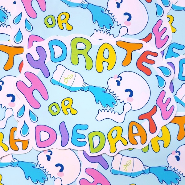 hydrate or diedrate sticker