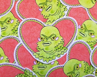 Sticker coeur d'amour Gillman