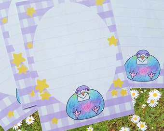 Paquets de feuilles de message pour courrier pigeon